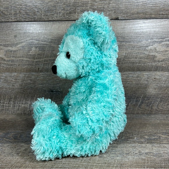 Disneyland Resorts Hidden Mickey Pre Duffy Plush Teddy Bear Aqua Mint - Picture 4 of 8